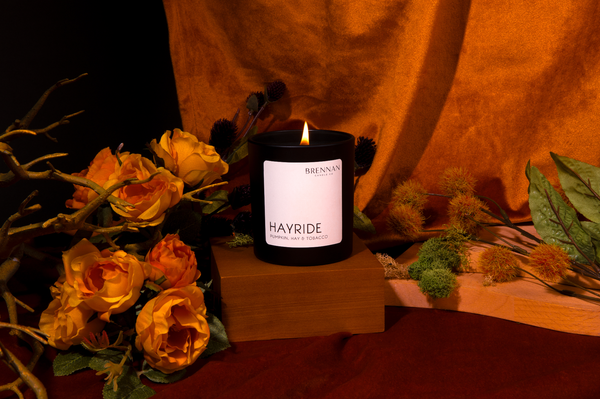 Hayride | Fall Candle | Tobacco Candle