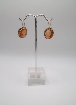 Antique Cameo Earrings