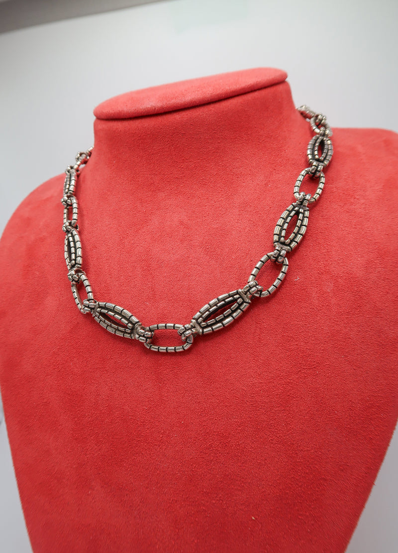 Vintage John Atencio Sterling Silver Necklace