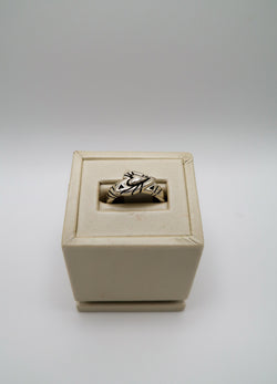Antique John Atencio Sterling Silver Heart Ring