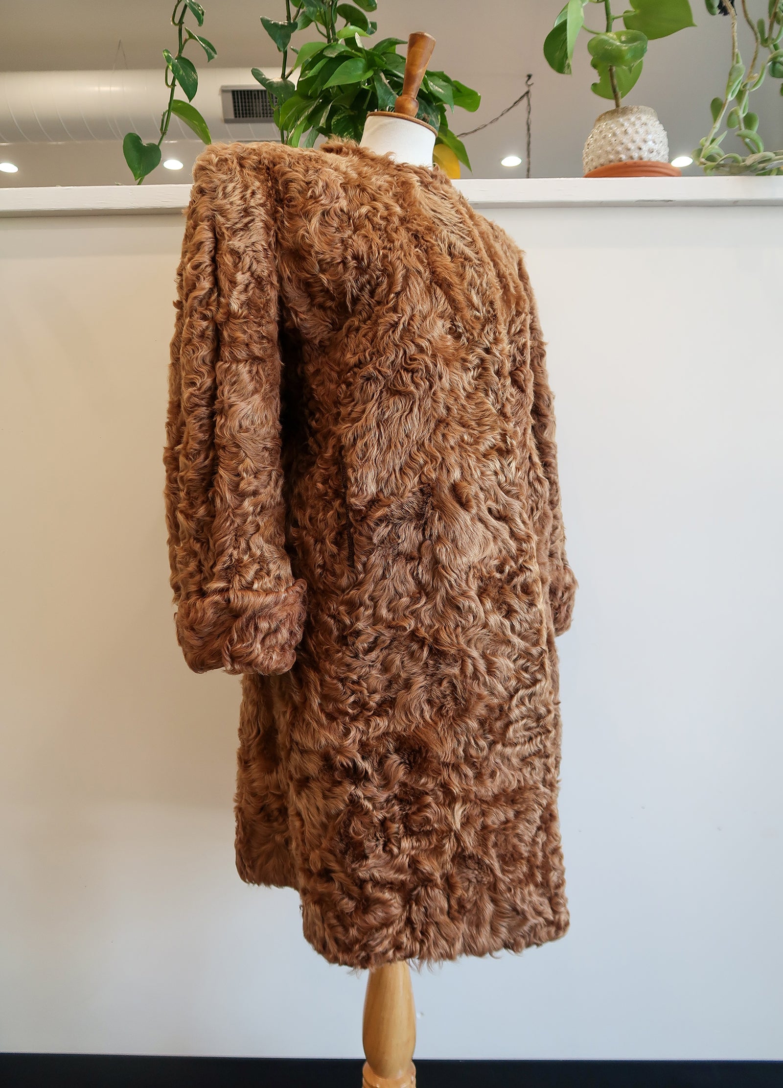 Vintage Duplers Mongolian Curly Goat Fur Coat – Rizzo
