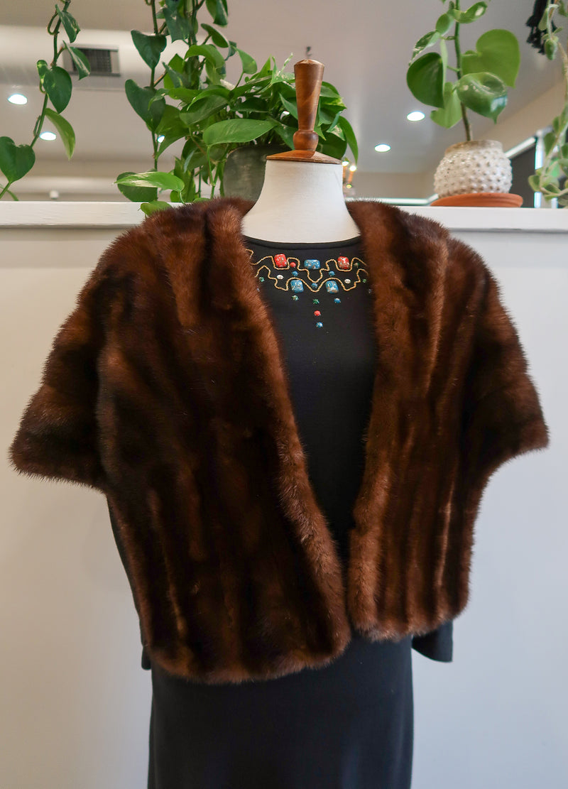 Vintage Jack Altschul & Jon Fur Cape