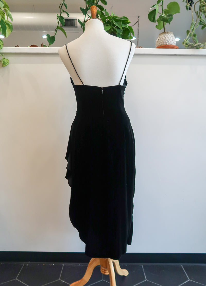 Vintage Kay Unger Velvet Dress