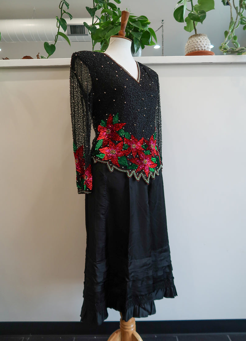 Vintage Laurence Kazar Beaded Blouse Rizzo's Vintage Laurence Kazar Beaded Blouse Rizzo's