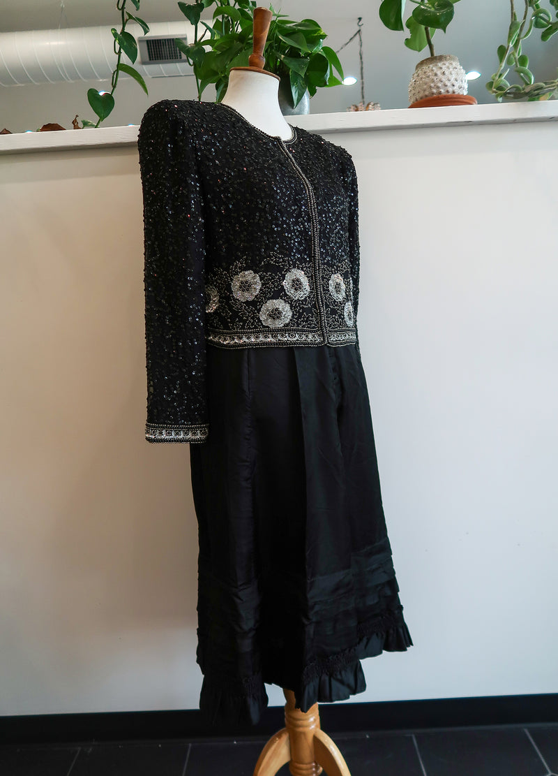 Vintage Laurence Kazar Beaded Jacket – Rizzo's Vintage Laurence Kazar Beaded Jacket – Rizzo's