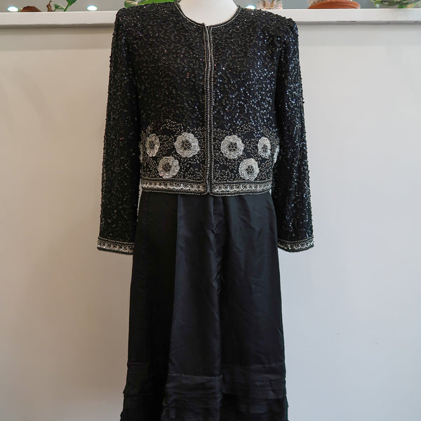 Vintage Laurence Kazar Beaded Jacket Rizzo s