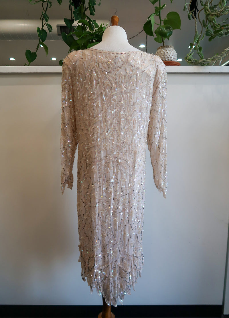 Vintage Silk Beaded Dress Rizzo's Vintage Silk Beaded Dress Rizzo's