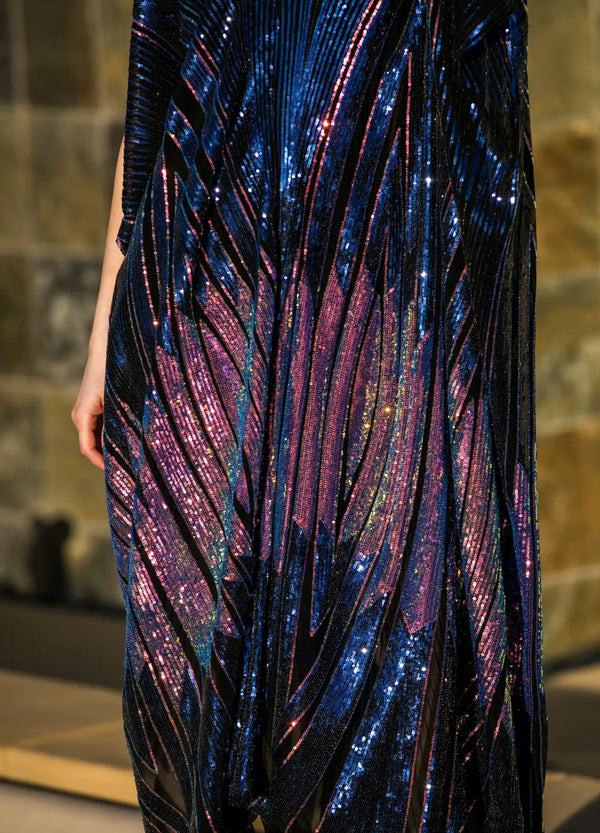 Midnight Lotus Caftan