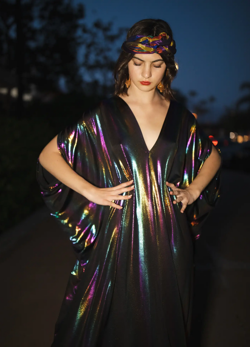 Serpent and the Rainbow Caftan Kaftan Dress