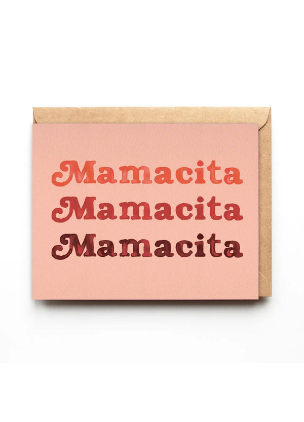 Mamacita - Retro New Mom Card