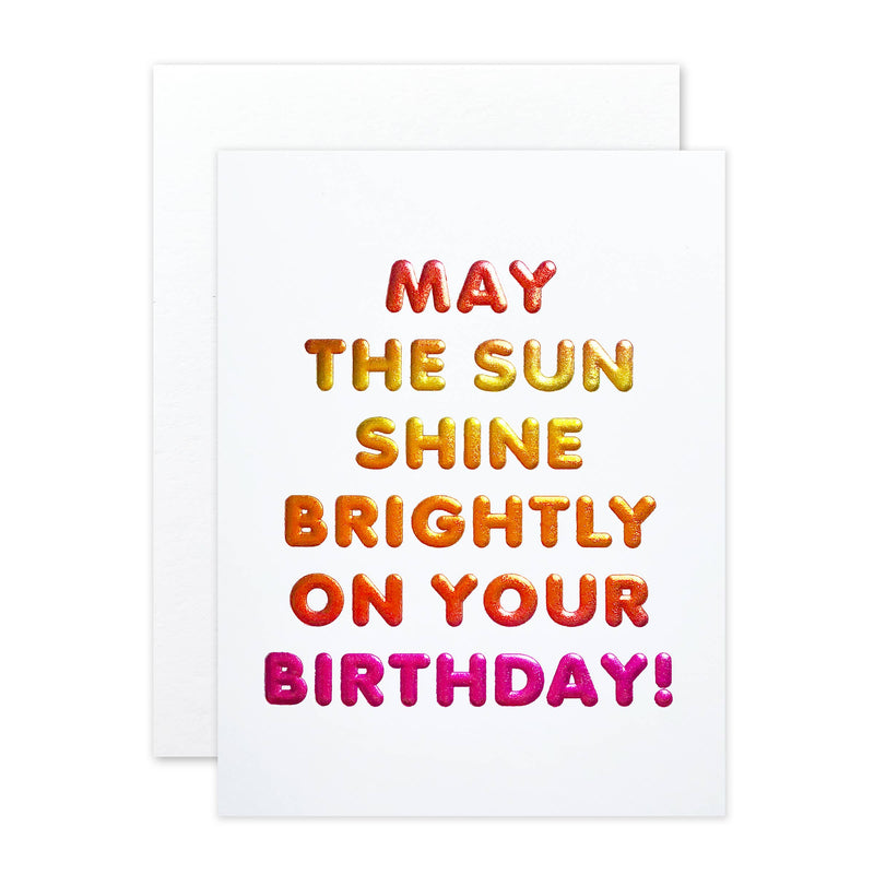 Bright Birthday Card