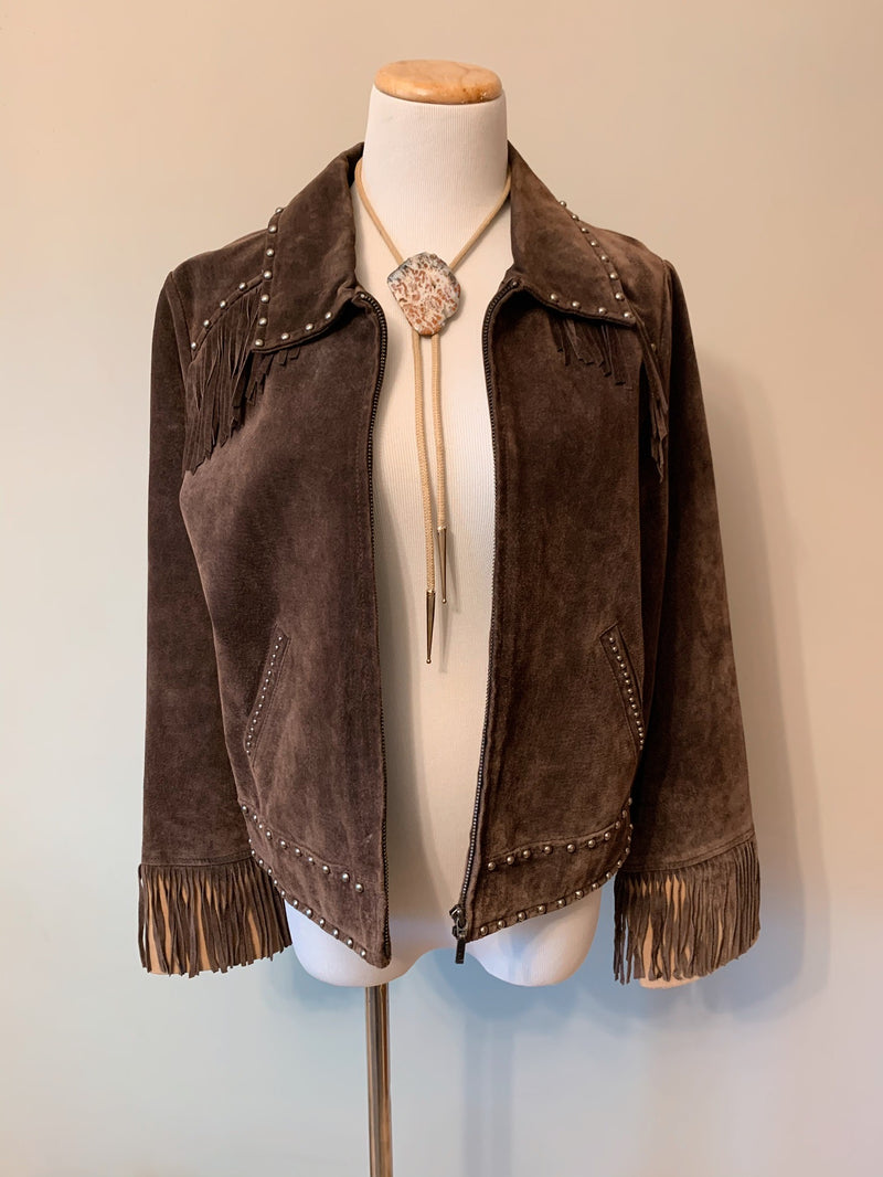 Texas Heart Leather Jacket