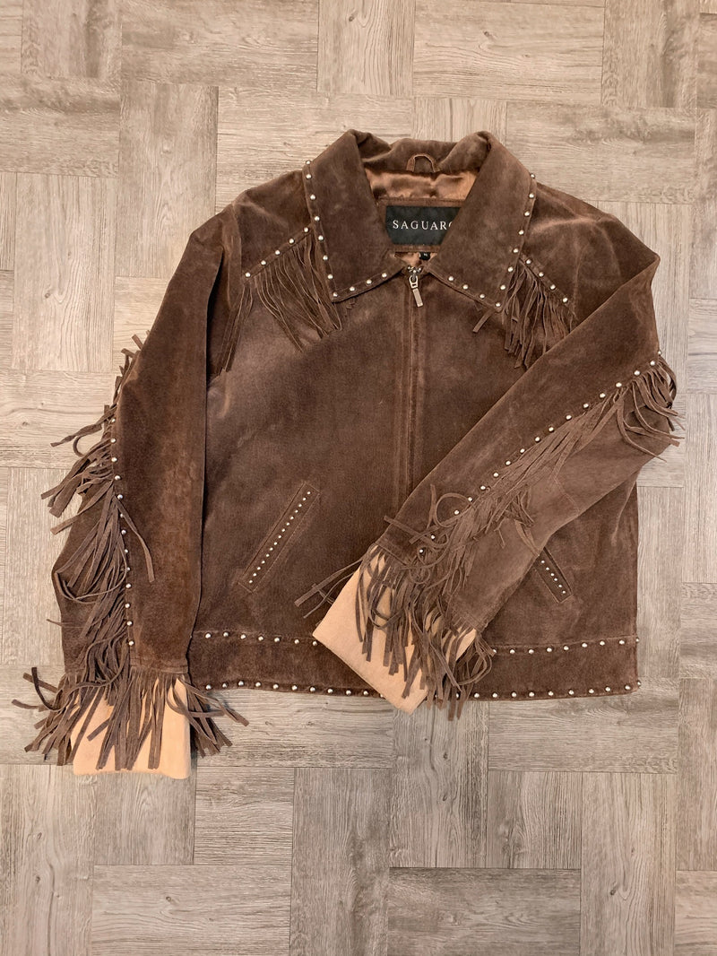 Texas Heart Leather Jacket