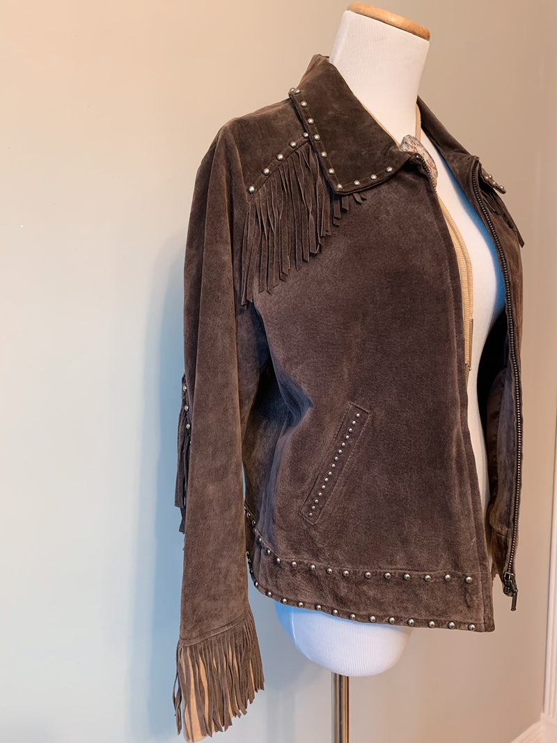 Texas Heart Leather Jacket