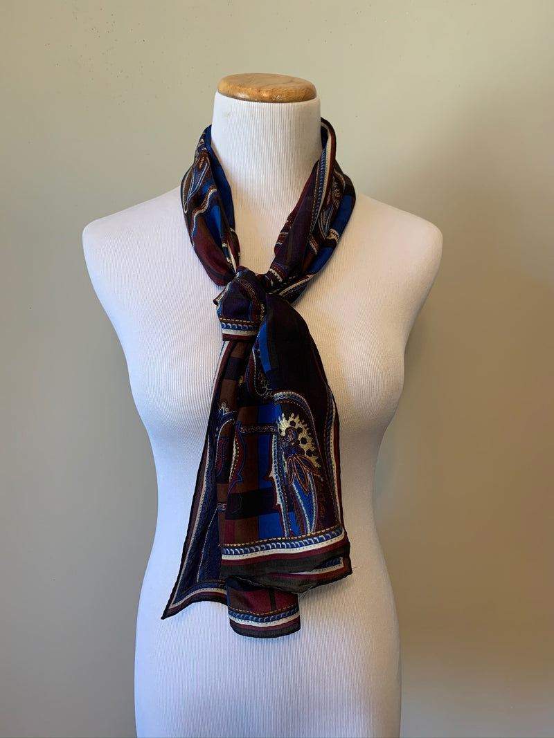 Regal Leaf Scarf