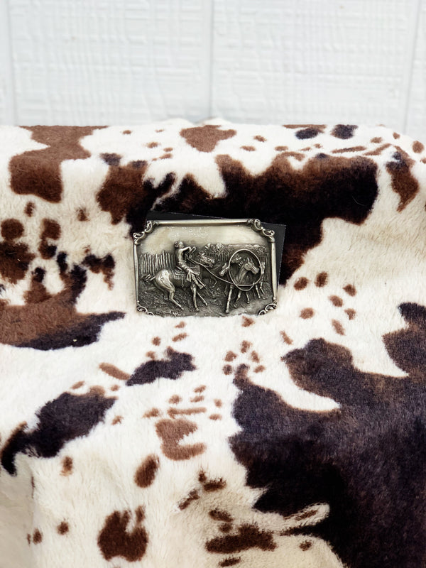Siskiyou Buckle Co "Lasso" Vintage Belt Buckle