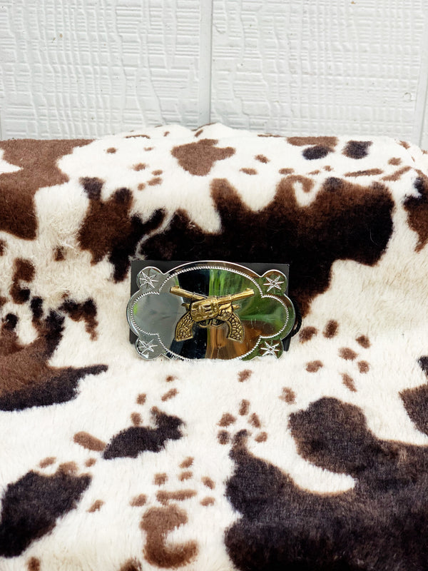 "Six Gun" Belt Buckle